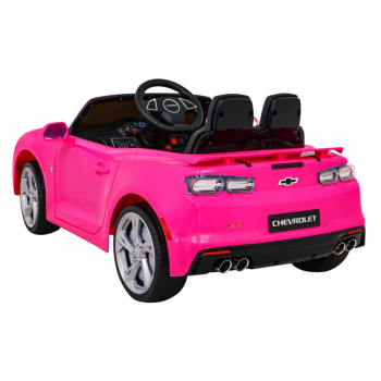 Chevrolet Camaro 2SS na akumulator Różowy + Pilot + Koła EVA + Wolny Start + Dźwięki Światła